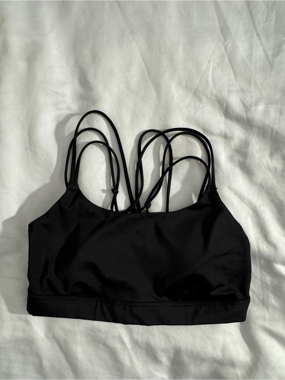 all in motion Black Strappy Sports Bralette